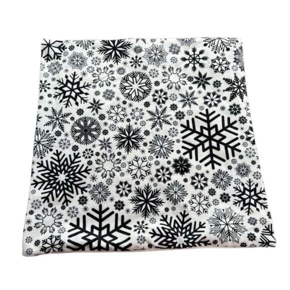 New Muswana Let it Snow Holiday Winter Standard Throw Pillow Case Cover Sham - Picture 1 of 1